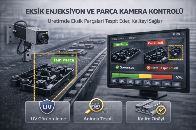Eksik Enjeksiyon ve Parça Kamera Kontrolü