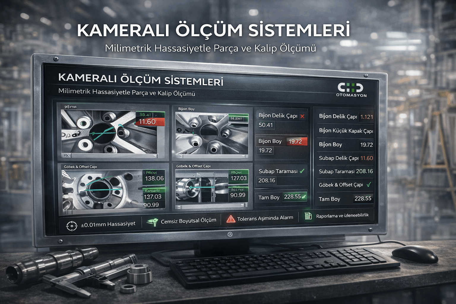 Kameralı Ölçüm Kontrol Sistemi