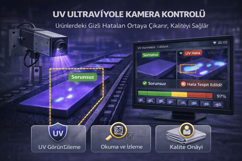 UV Ultraviyole Kamera Kontrolü